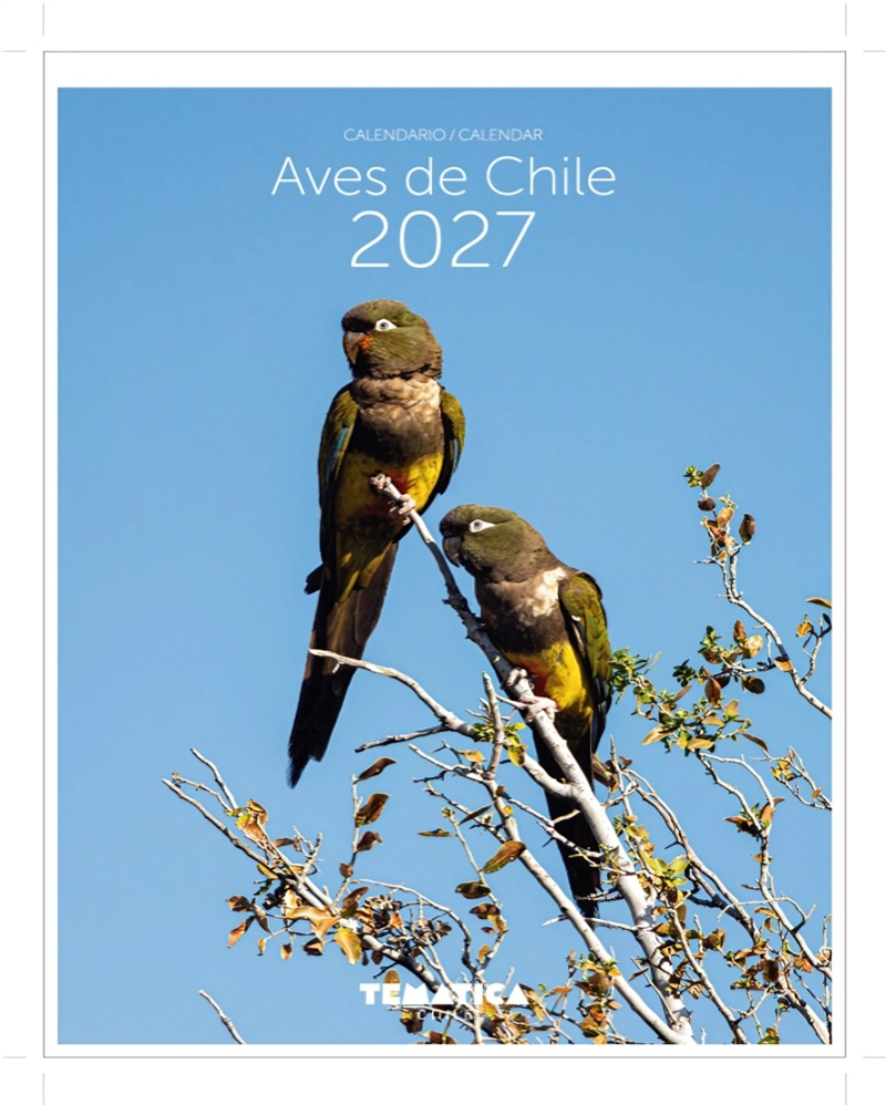 LIBRO CALENDARIO PARED AVES DE CHILE 2027 - 1