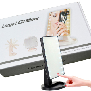 ESPEJO DEWINNER LED DE MAQUILLAJE ROTATORIO - 1