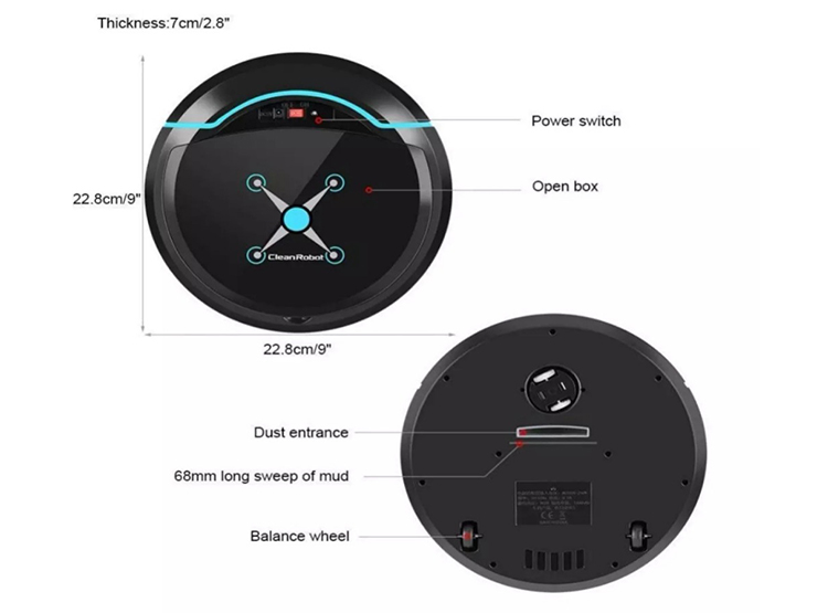 ASPIRADORA ROBOT INTELIGENTE - 3