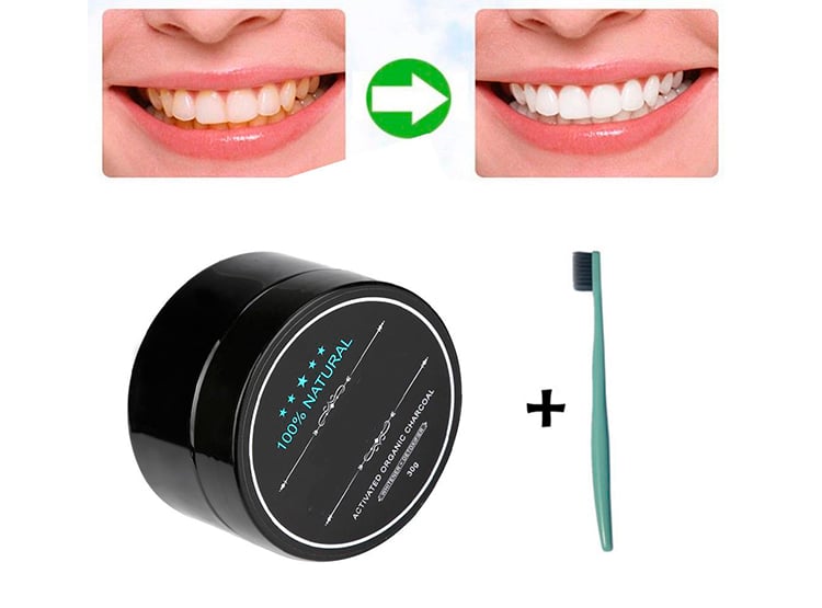 BLANQUIADOR DENTAL CARBON EN POLVO - 3