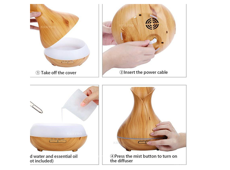 HUMIDIFICADOR AROMATIZADOR 7 COLORES - 3