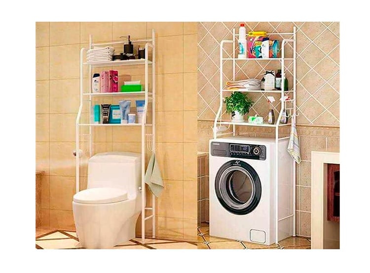 ESTANTE RACK ORGANIZADOR PARA BAÑO - 1