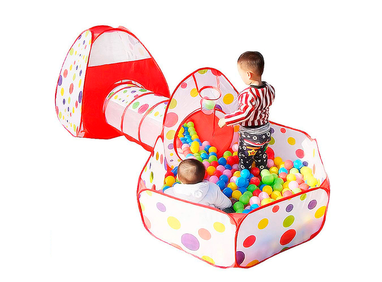 JUEGO CARPA TUNEL CON PISCINA - 2