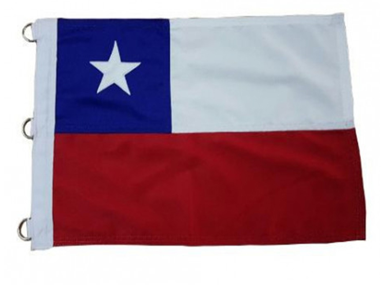 BANDERA CHILENA TELA 90 X 135 - 1