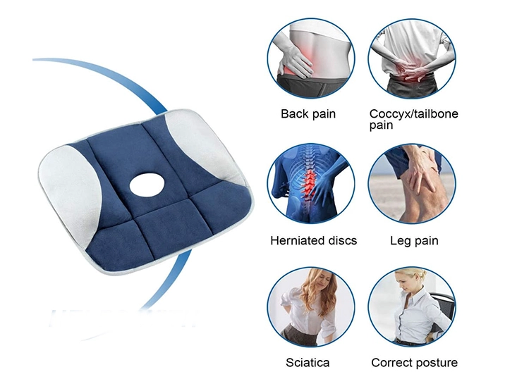 COJIN GEL + COJIN POSTURA PARA ASIENTO - 2