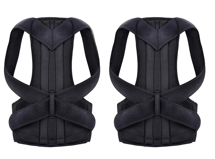 2 CORRECTORES FAJA DE POSTURA LUMBAR - 1