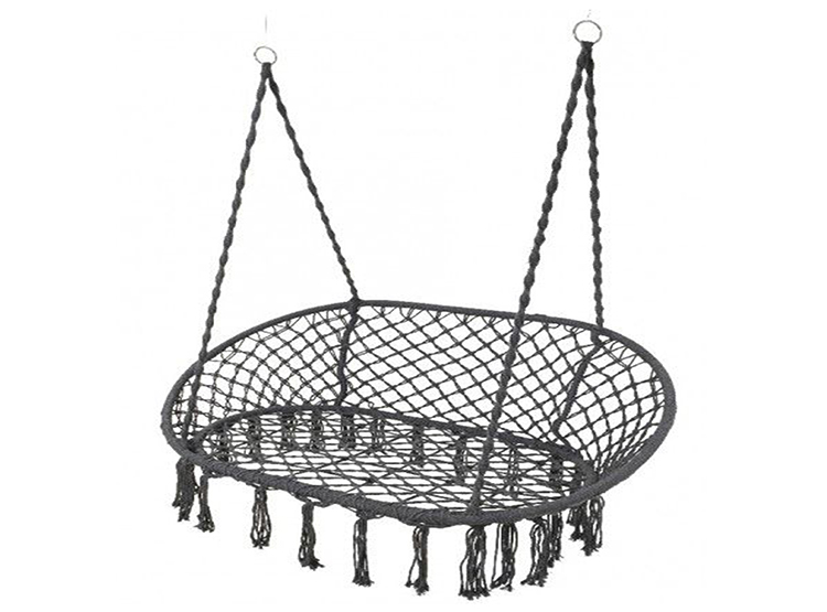 Hamaca Doble BB Sport Para Jardín | 240x150 Cm, Soporta 300 Kg, Incluye 2 Cojines, Color Playa, Perfecta Para Dos Personas