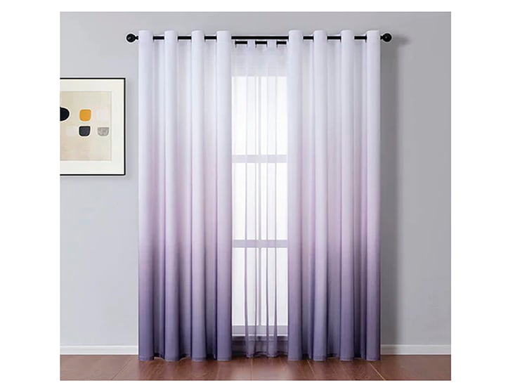 CORTINA DEGRADE MORADO - 1