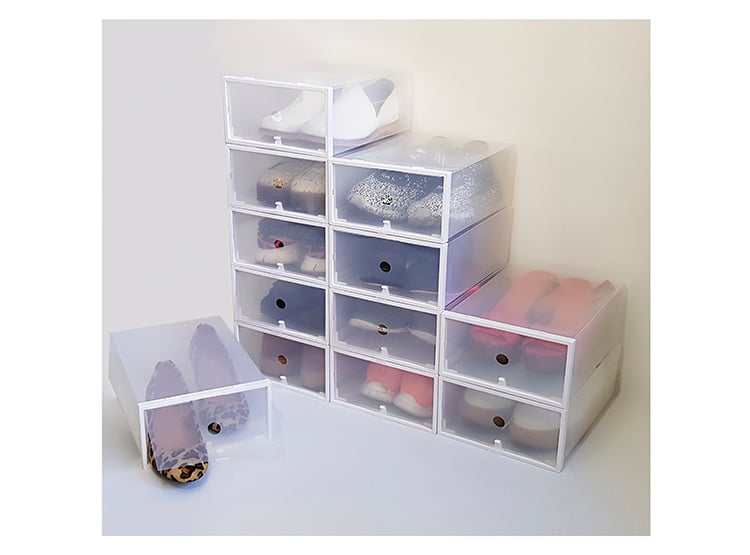 CAJA ORGANIZADORA DE ZAPATOS ARMABLE - 2