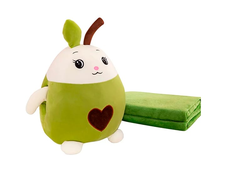 PELUCHE DEWINNER ALMOHADA CALIENTA MANOS CON MANTA 2 - 1