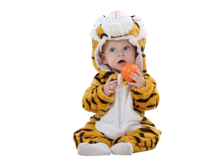 PIJAMA ENTERITO BEBE DEWINNER TIGRE 18M-24M - 1