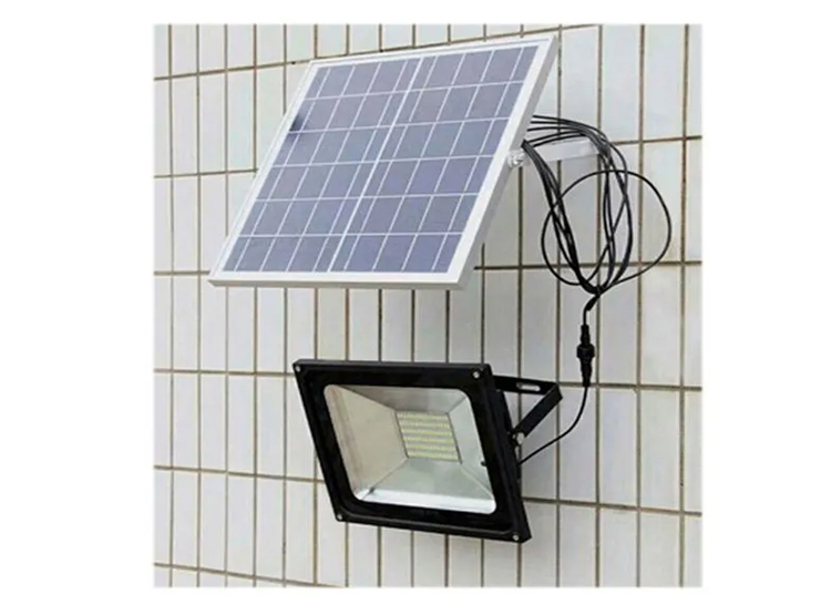 FOCO REFLECTOR SOLAR INT Y EXT 200 W + CONTROL + PANEL - 3
