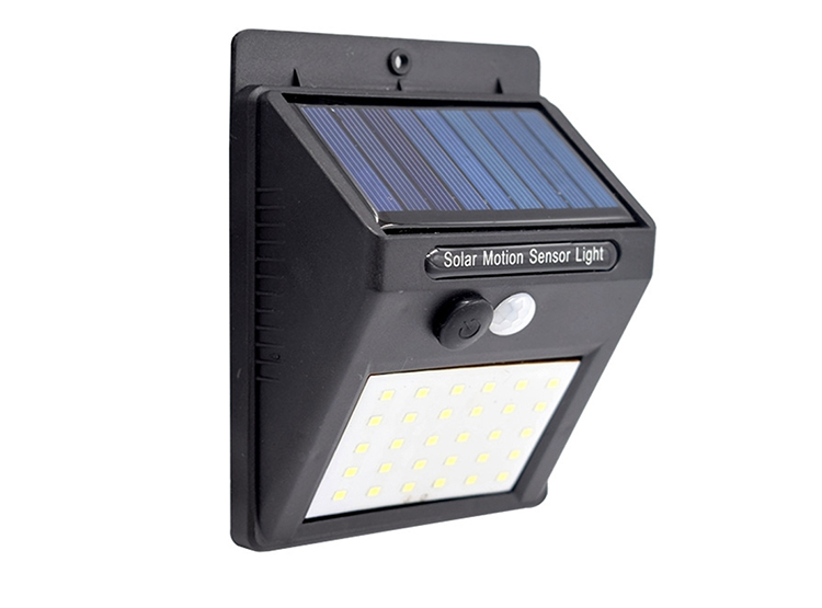 FOCO SOLAR APLIQUE SENSOR MOVIMIENTO PACK 4 UN - 3
