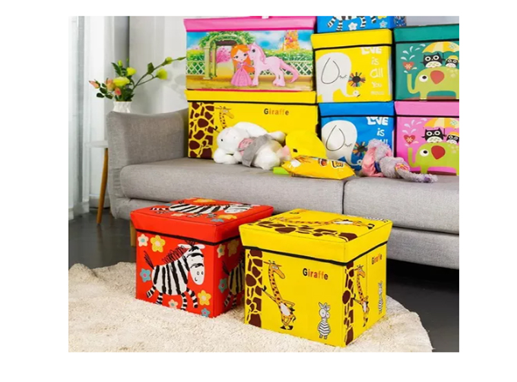 3 CAJAS ORGANIZADOR ROPA JUGUETES PLEGABLE - 4