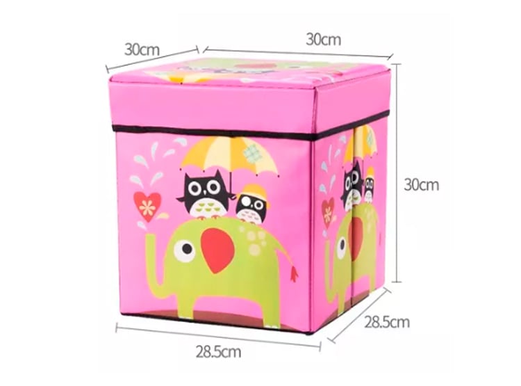 3 CAJAS ORGANIZADOR ROPA JUGUETES PLEGABLE - 5