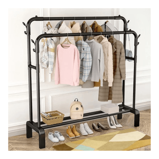 COLGADOR DEWINNER EXHIBIDOR ORGANIZADOR DOBLE HASTA 35 K - 2