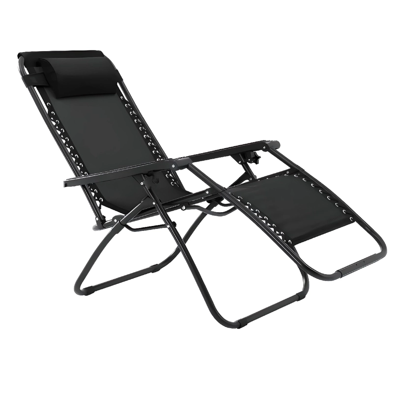 SILLA REPOSERA PLEGABLE CON ALMOHADA - 2