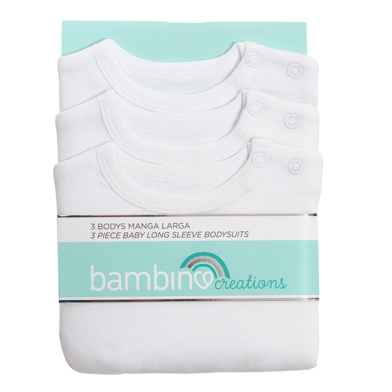 3 PACK BODY BLANCO UNISEX - 1