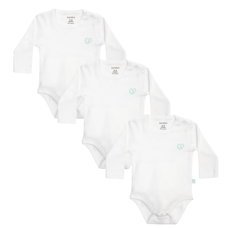 3 PACK BODY BLANCO UNISEX - 2
