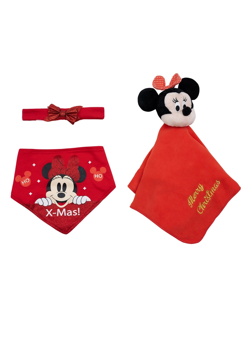 SET 4 PIEZAS NAVIDAD BLANCO MINNIE NIÑA 12-18 MESES - 2