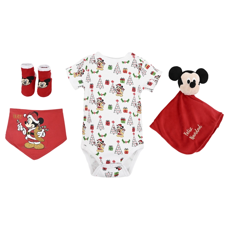 SET 4 PIEZAS NAVIDAD MICKEY DULCES NIÑO - 2
