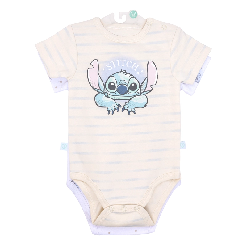 BODY X2 UNISEX  STITCH BODY MANGA CORTA 9 - 12 MESES - 1