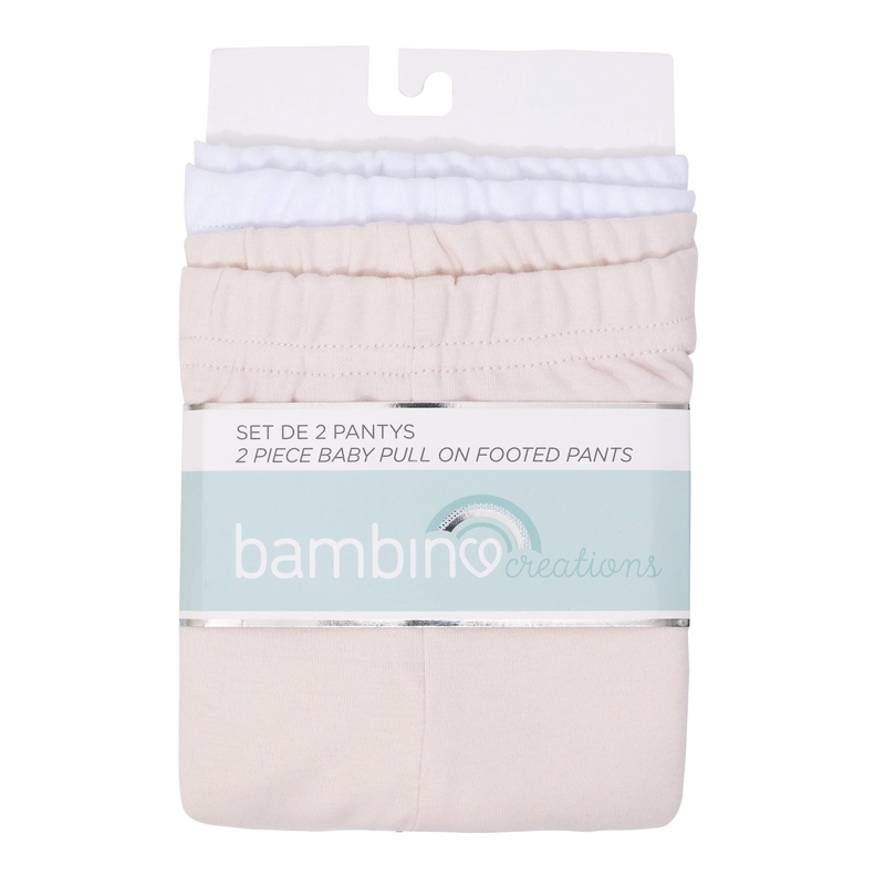 SET 2 PANTYS BLANCO FLORES NIÑA 9 - 12 MESES - 1