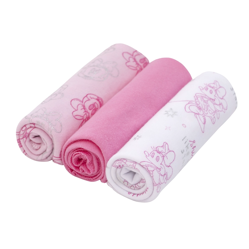 SET 3 TUTITOS SUAVECITOS ROSADO CARITA MINNIE NIÑA - 2