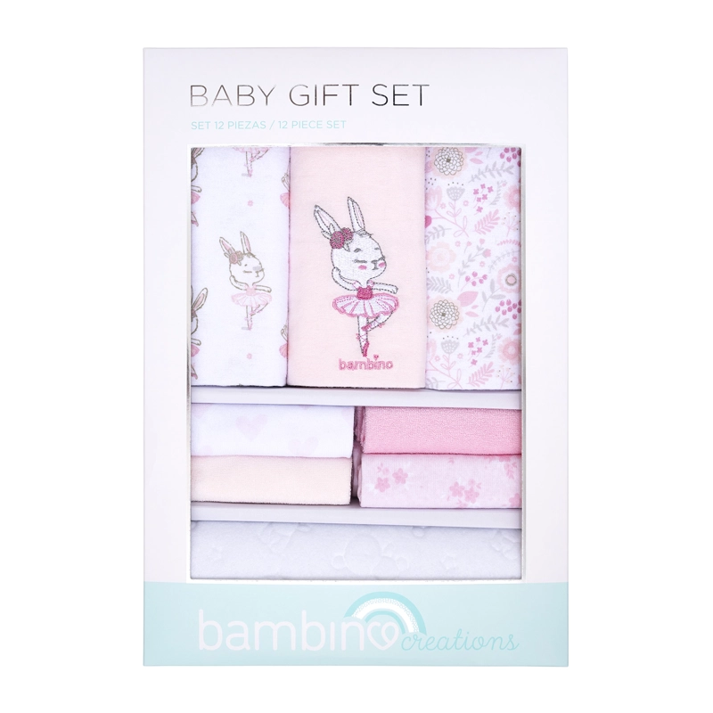 BABY GIFT BAMBINO ROSADO CONEJO - 1