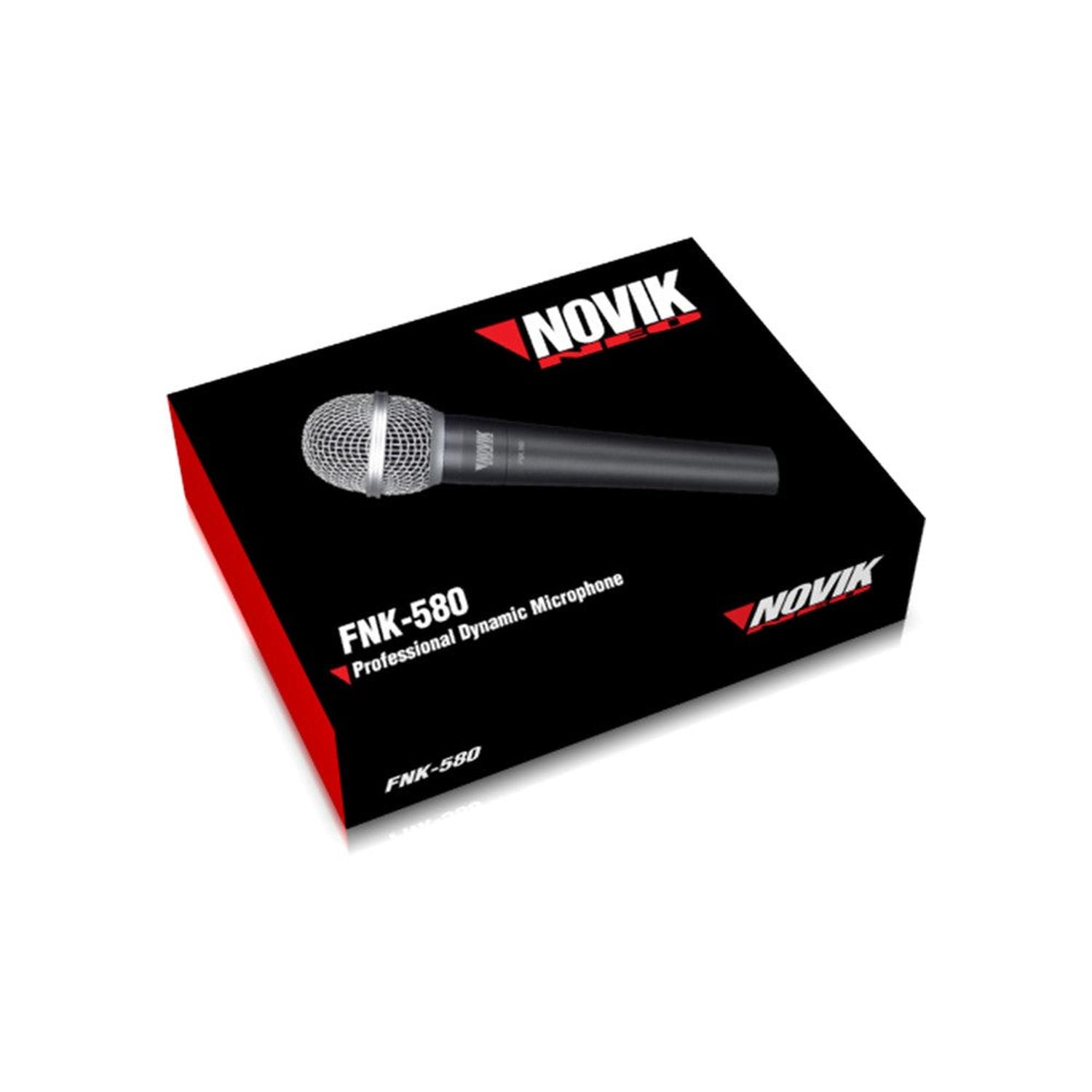 MICRÓFONO NOVIK DINÁMICO FNK 580 - 5