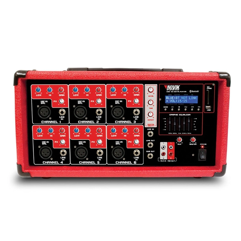 CABEZAL POTENCIADO NOVIK NVK 6400 BT - 1