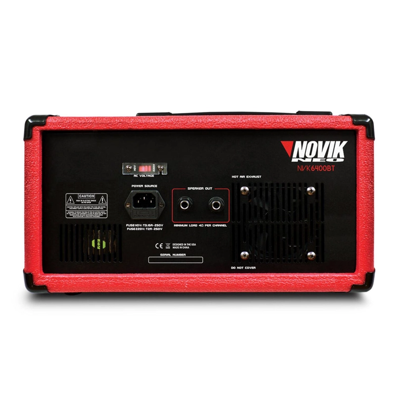 CABEZAL POTENCIADO NOVIK NVK 6400 BT - 4