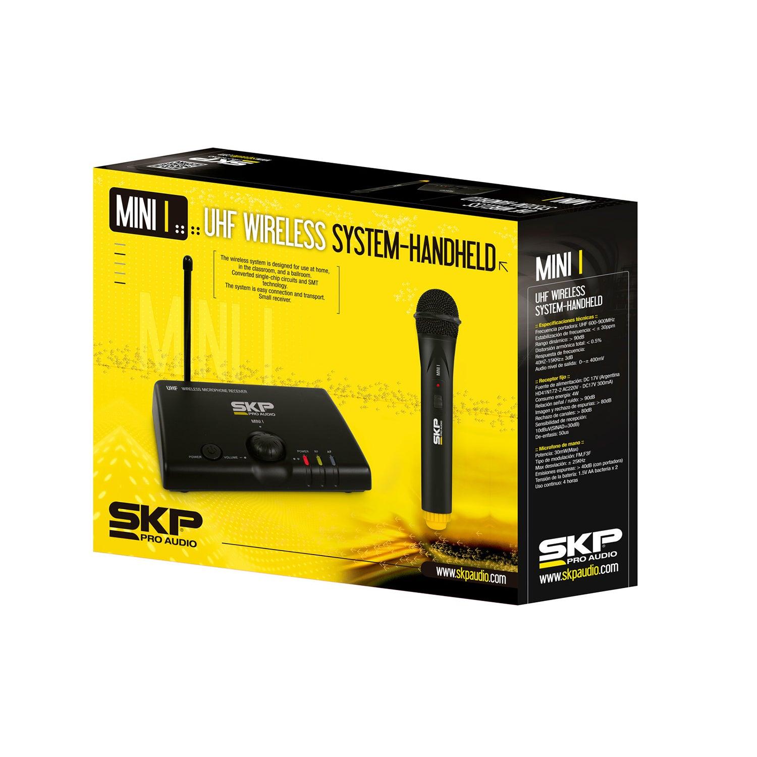 MICRÓFONO SKP INALÁMBRICO MINI I - 5