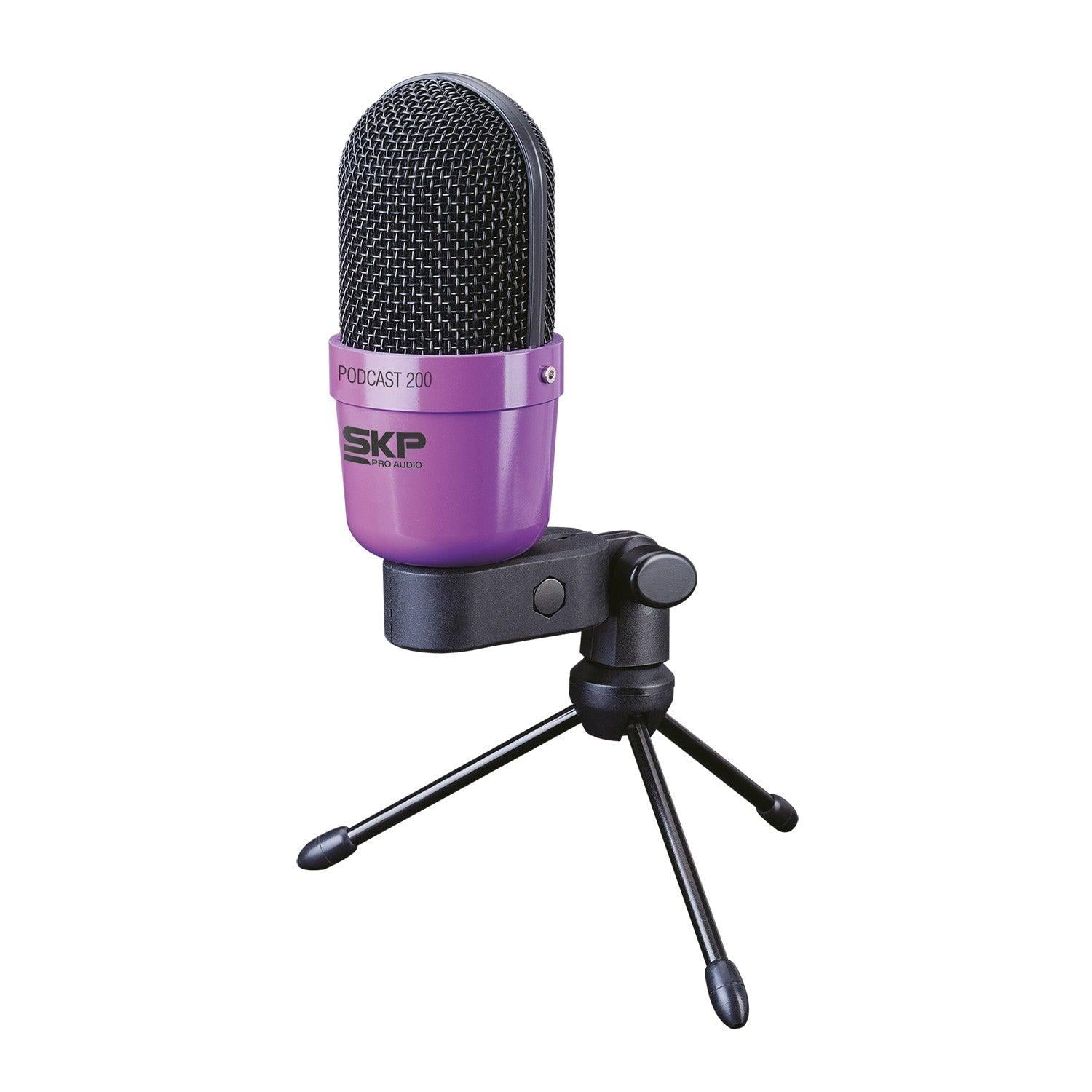 MICRÓFONO SKP PC MULTIMEDIA PODCAST 200 - 1
