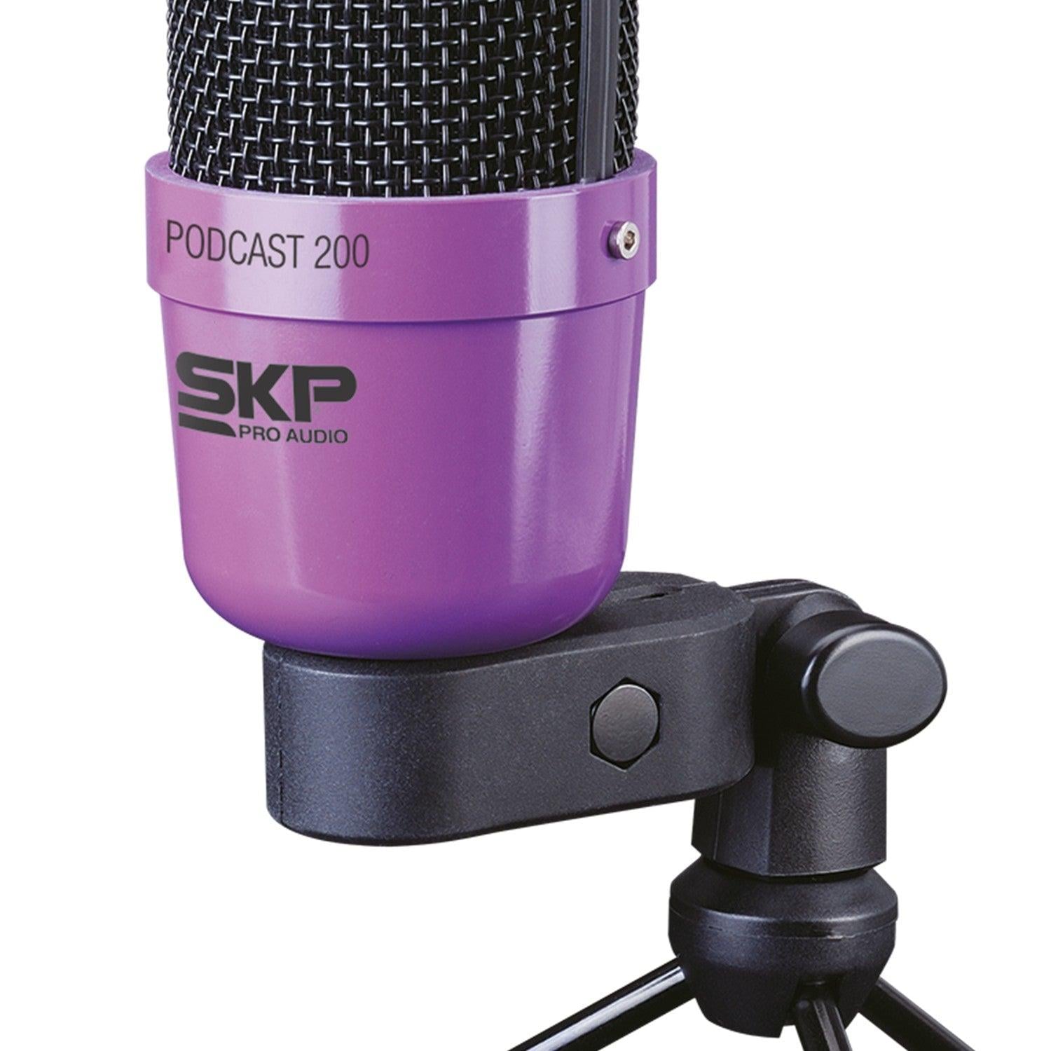 MICRÓFONO SKP PC MULTIMEDIA PODCAST 200 - 2