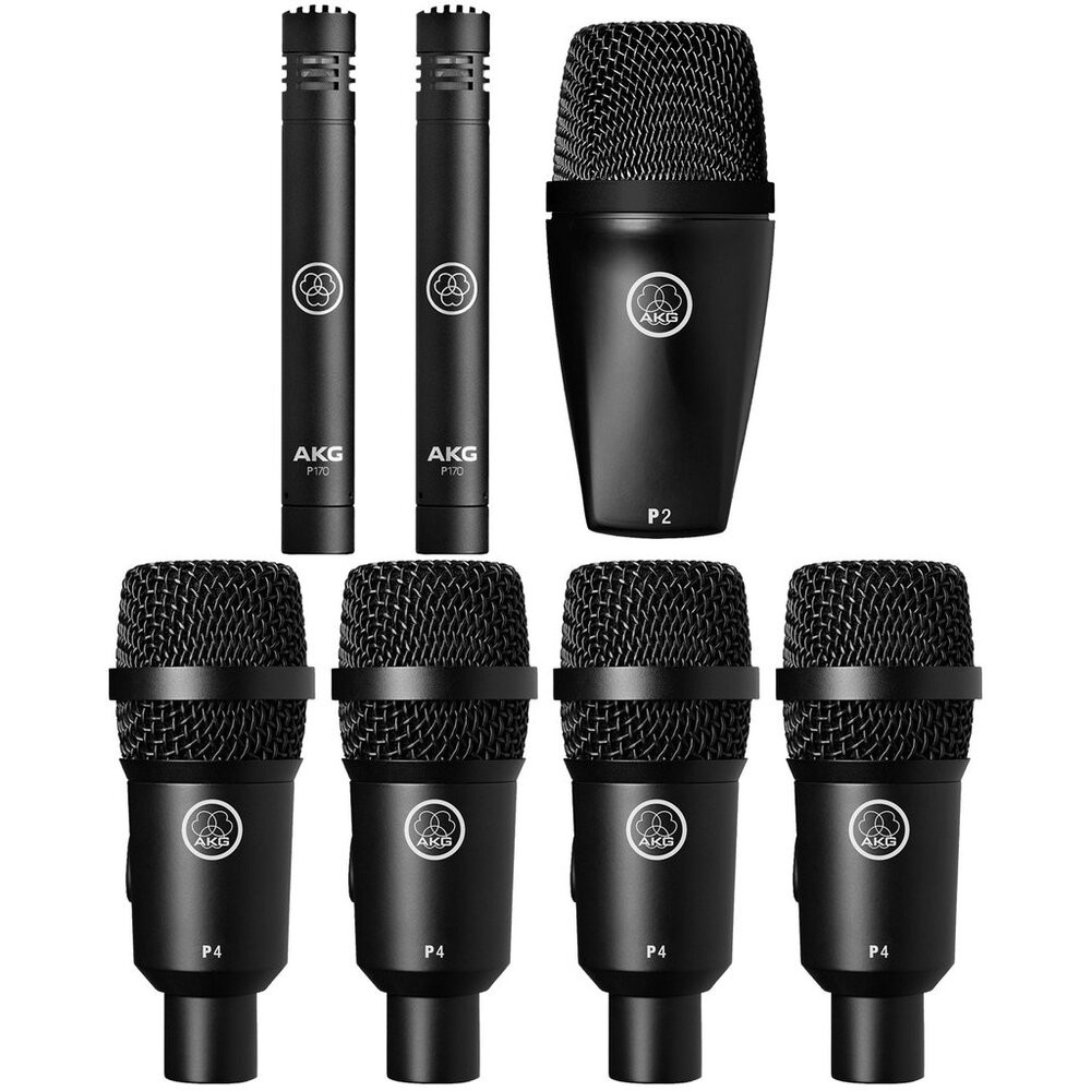 SET AKG DE MICROFONOS PERCUSION DRUM SESSION I - 1