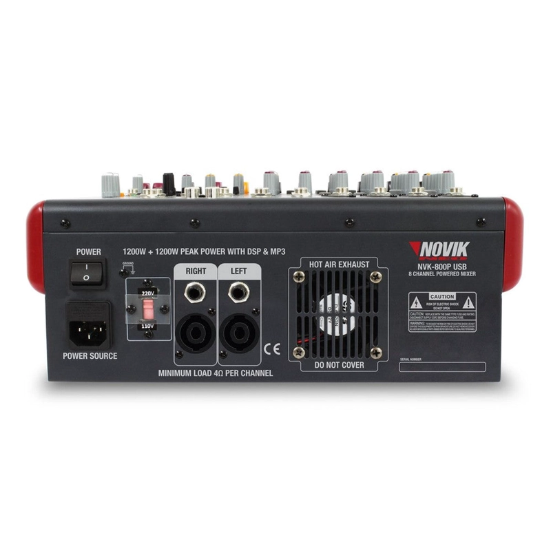 CONSOLA NOVIK POTENCIADA NVK 800P BT - 5
