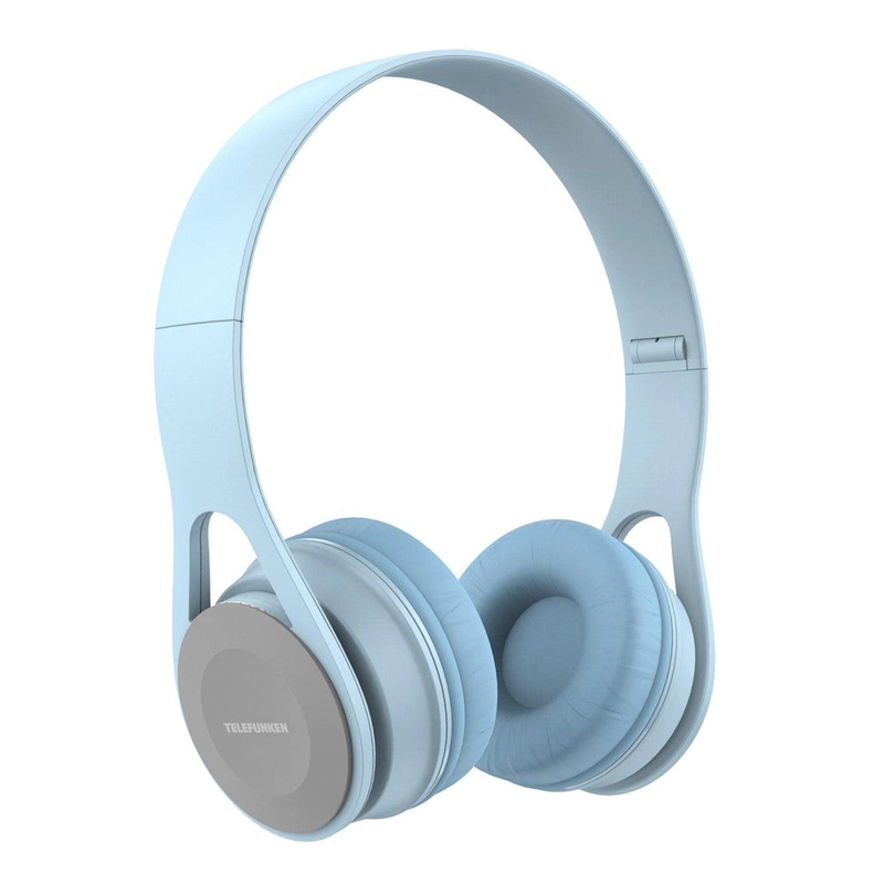 AUDÍFONOS TELEFUNKEN ON EAR TF H300 CELESTE - 1