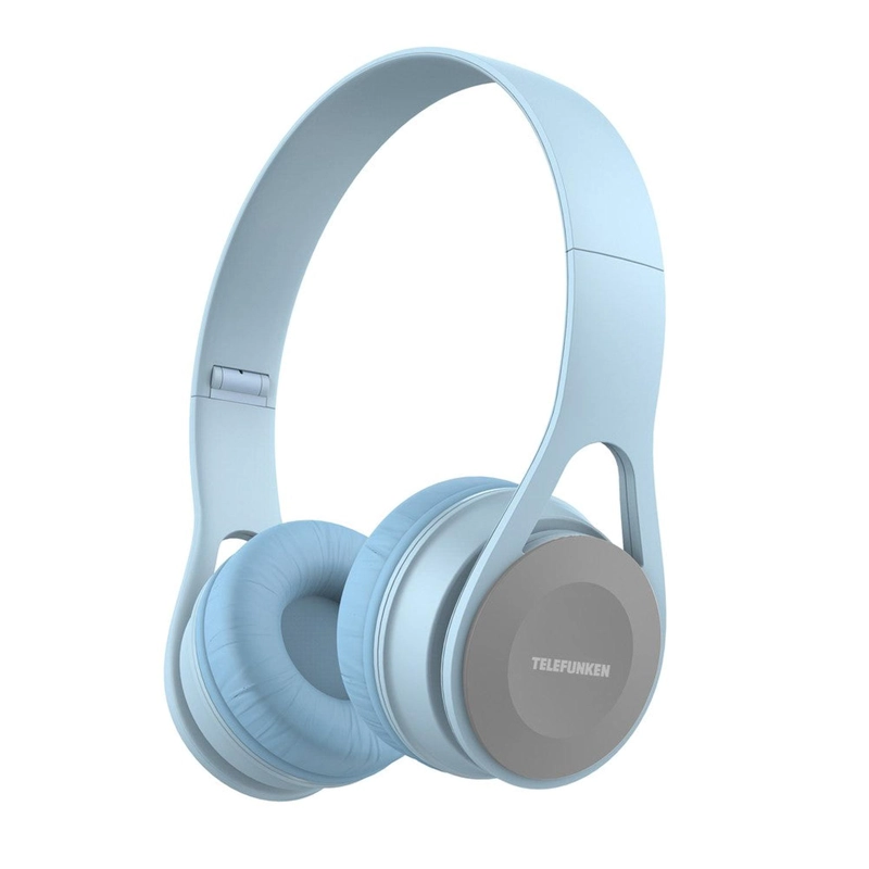 AUDÍFONOS TELEFUNKEN ON EAR TF H300 CELESTE - 2