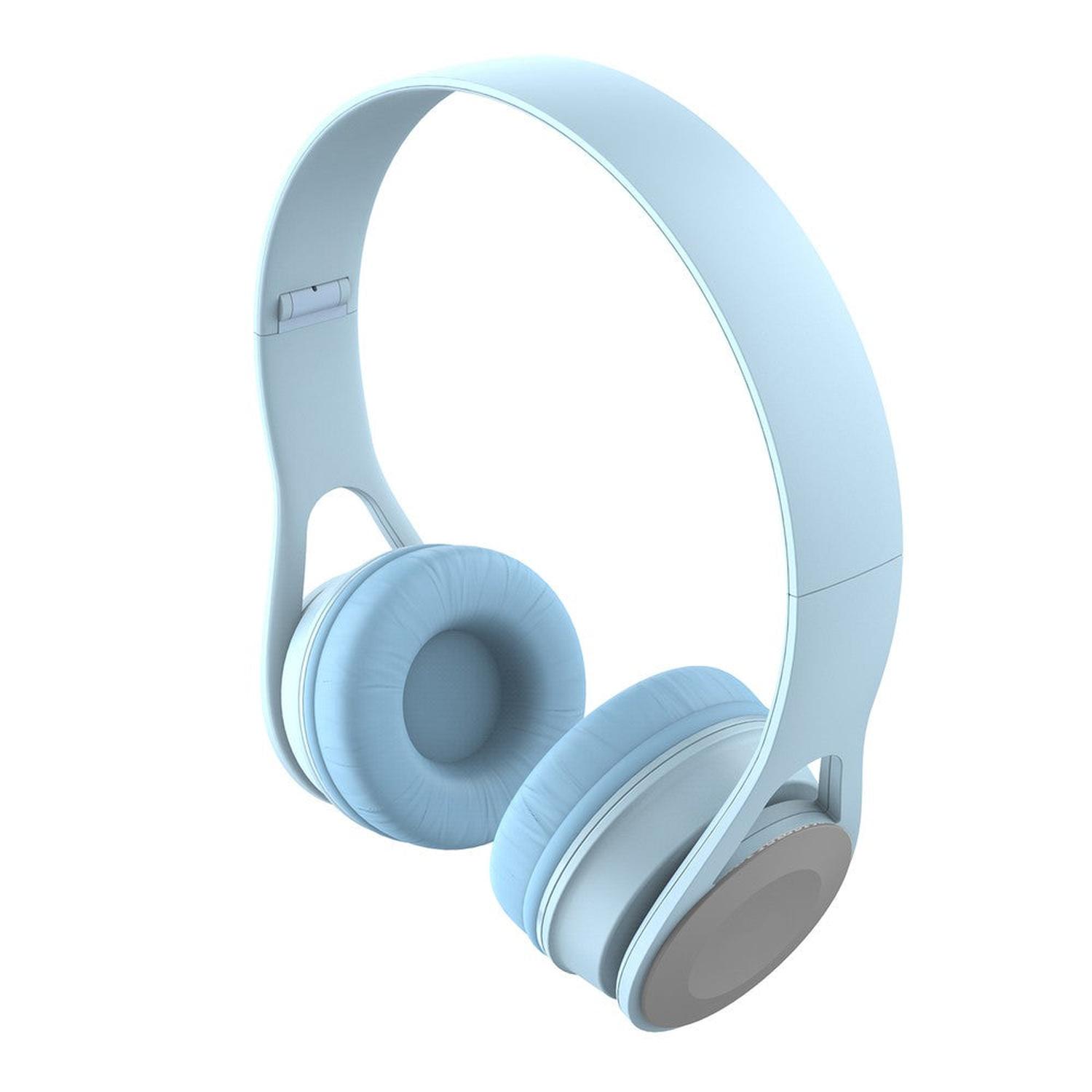AUDÍFONOS TELEFUNKEN ON EAR TF H300 CELESTE - 3