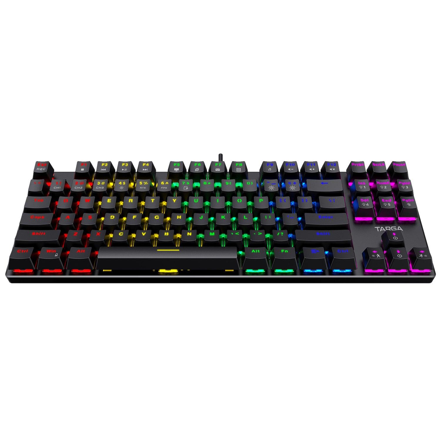 TECLADO MECÁNICO UNIVERSAL TARGA TG K250M GAMER - 2
