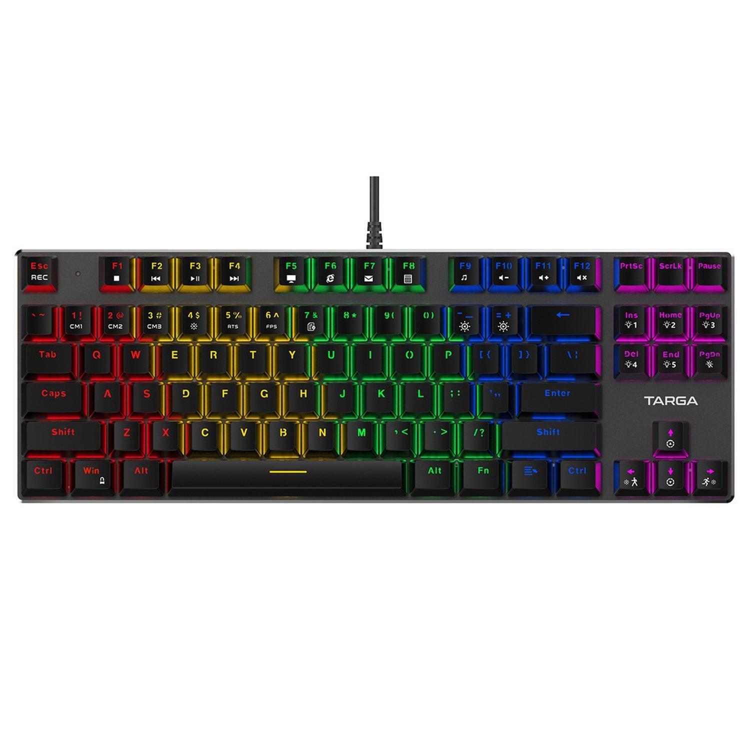 TECLADO MECÁNICO UNIVERSAL TARGA TG K250M GAMER - 3
