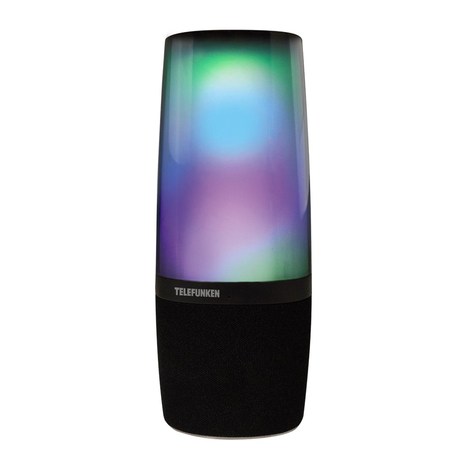 PARLANTE BLUETOOTH TELEFUNKEN LIGHTPULSE PORTATIL NEGRO - 2