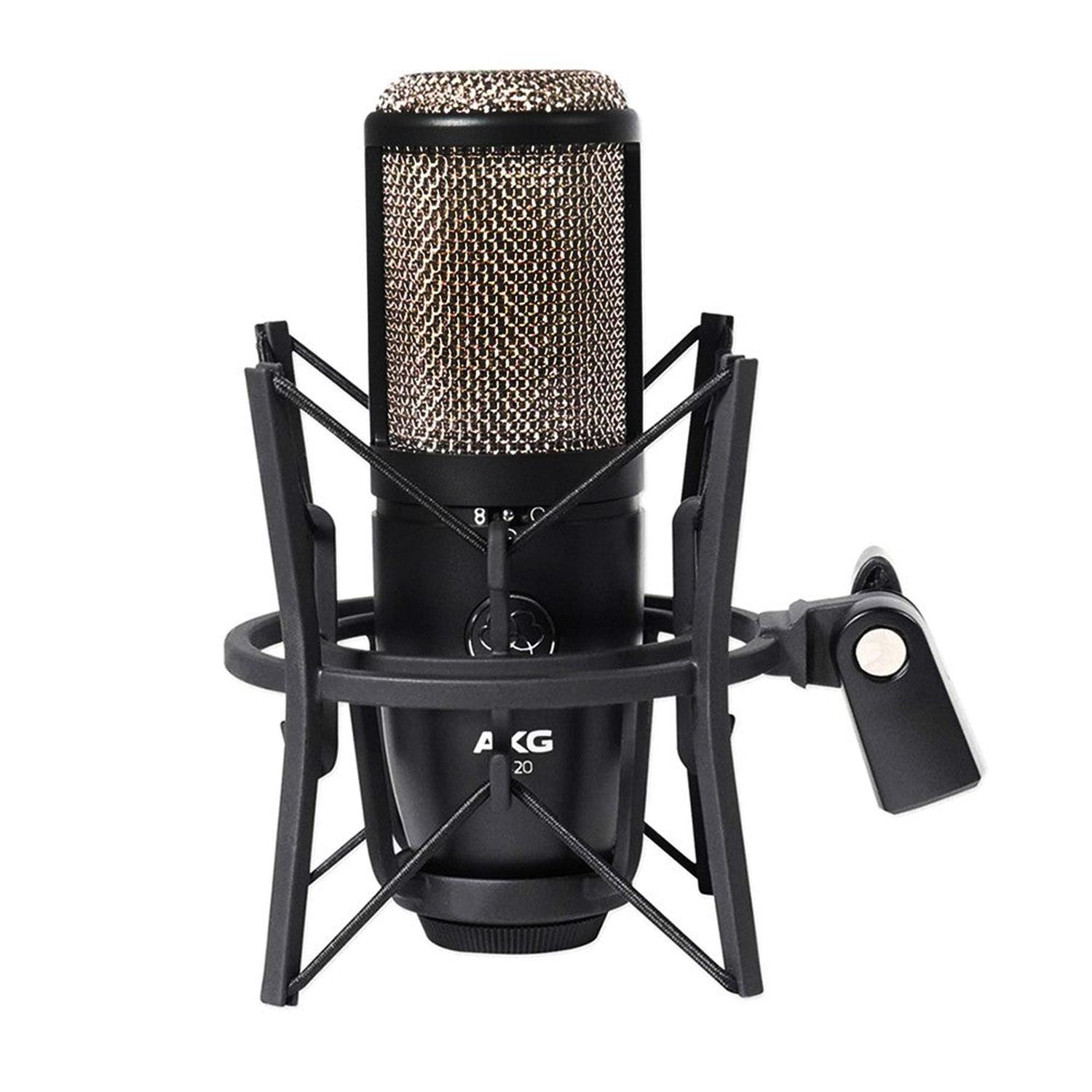 MICROFONO CONDENSADOR AKG P420 NEGRO - 4