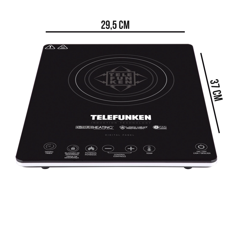 COCINILLA ELÉCTRICA TELEFUNKEN TF AI9000 DIGITAL - 4