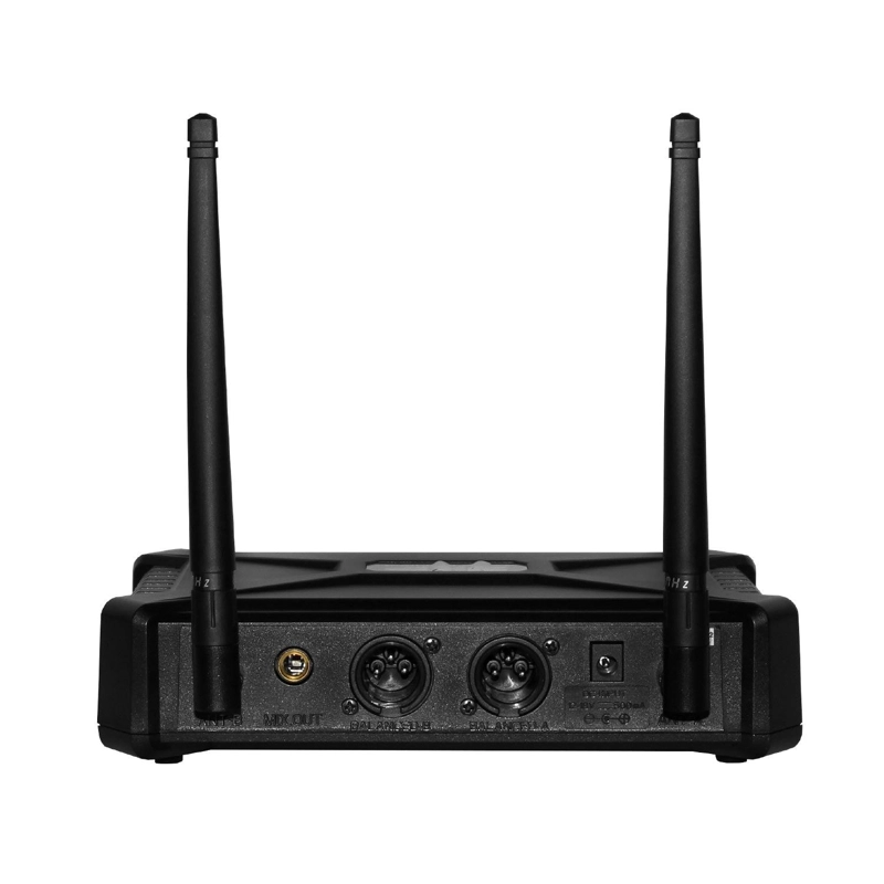 MICRÓFONO SKP UHF 600 PRO INALÁMBRICO DOBLE - 3