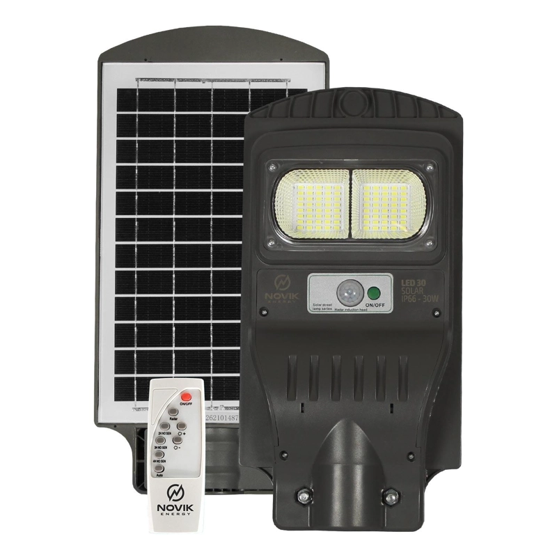 LUZ SOLAR DE EXTERIOR NOVIK LED 30 SOLAR - 1