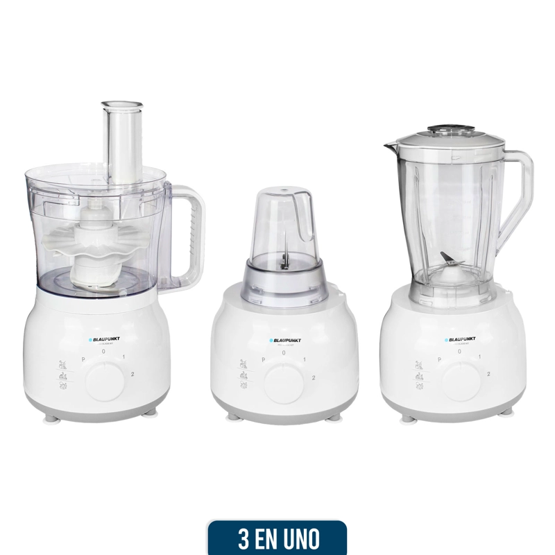 PROCESADORA BLAUPUNKT PROBLADE KIT 850W ALIMENTOS 3 EN 1 - 2
