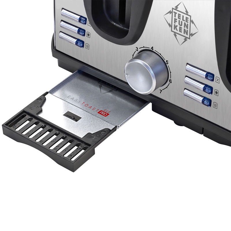 TOSTADOR ELE CTRICO 4 REBANADAS ACERO - 5