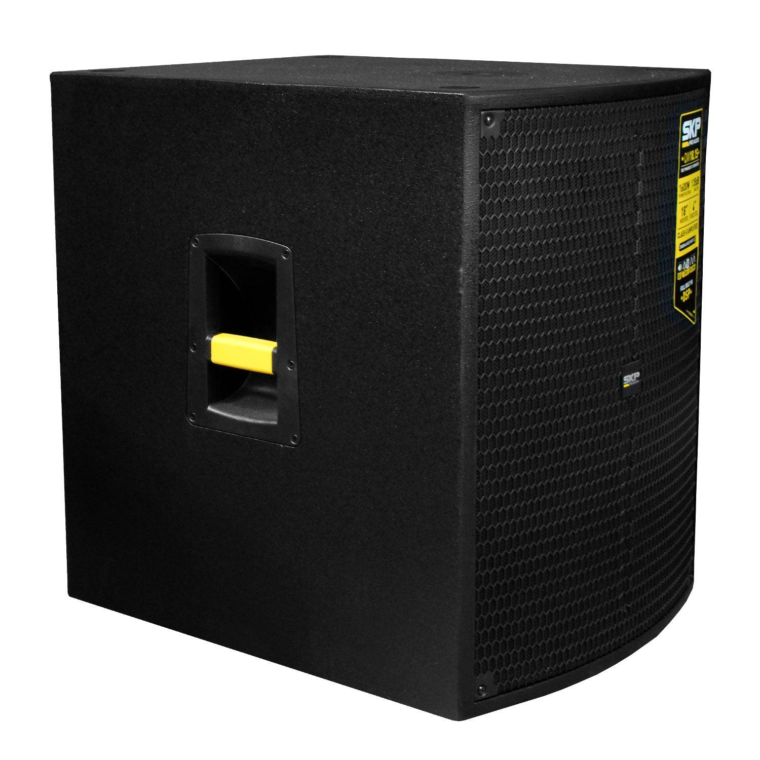 SUBWOOFER PROFESIONAL DE MADERA SKP QW18S - 5